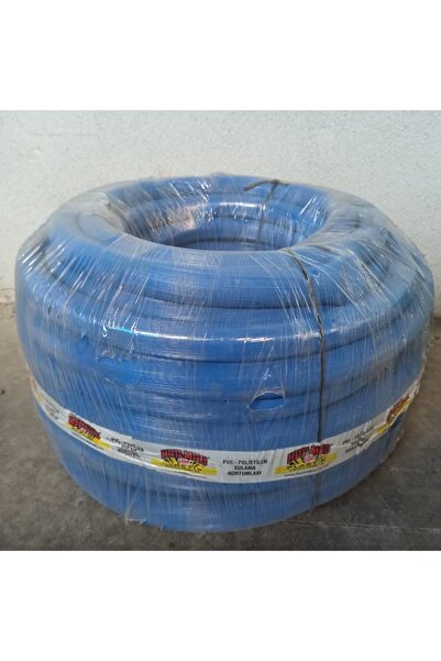 ÖZBALBAN Mat Silikonlu Pvc 1" ( inç) (Bir Parmak) Bahçe Hortumu Sulama Hortumu 50 metre