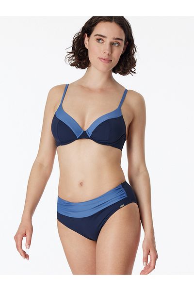 Schiesser Bügel-Bikini Aqua Sea Blossom
