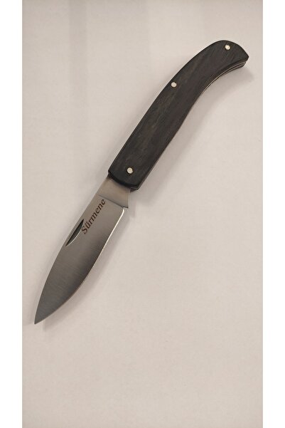 Sürmene El Yapımı Çakı Bıçağı Ahşap Sap (Kılıf Hediye)