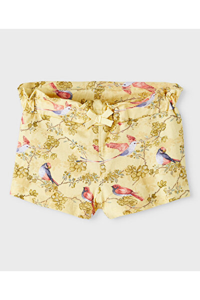 Name it Bird Print T-Shirt with Bottom Set - Cream