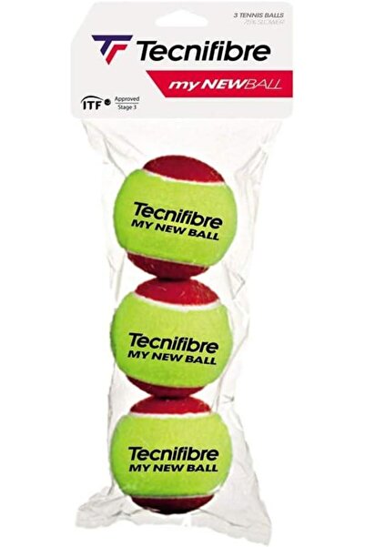 Tecnifibre My New Ball Red (BAG OF 3 BALLS)