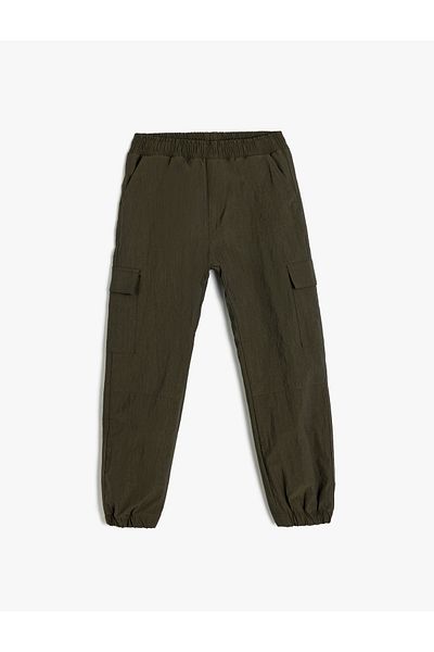 Koton Elastic Waist Pocket Detailed Jogger Trousers