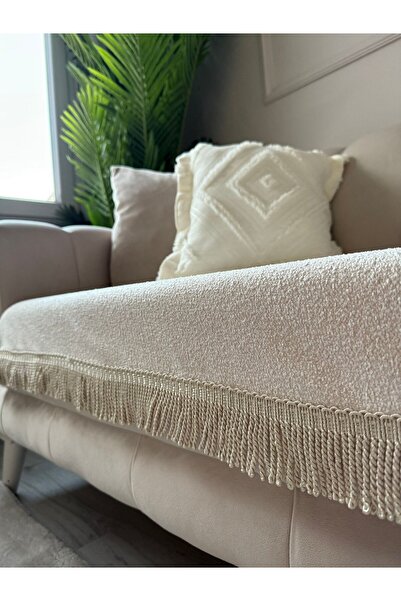 Tly Home Textiles KOLTUK ÖRTÜSÜ EKRU