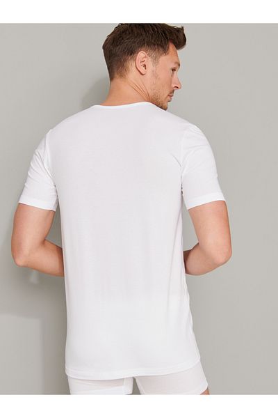 Schiesser T-shirt 2er-pack 95/5 T-shirt Unterziehshirt Unterhemd Kurzarm