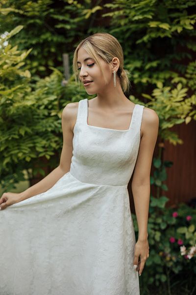 berissima bride Levanten Lace White Dress