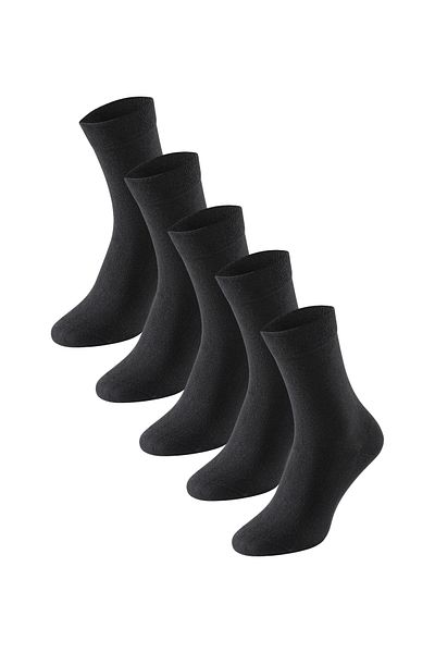 Schiesser Freizeitsocken 5er-pack Cotton Fit Socken Günstig Uni Mehr-pack