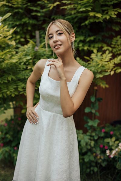 berissima bride Levanten Lace White Dress