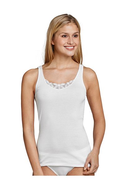 Schiesser Trägertop Selected! Premium Unterhemd Unterzieh-shirt Ärmellos Schulterfrei