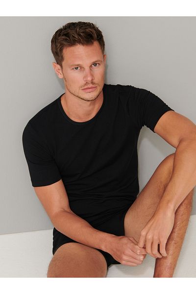 Schiesser T-shirt 95/5 Cotton Unterziehshirt Unterhemd Kurzarm