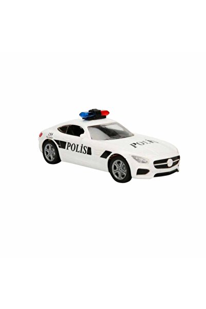 Suncon 1:20 Uzaktan Kumandalı Polis Arabası 21 Cm. - Beyaz-1