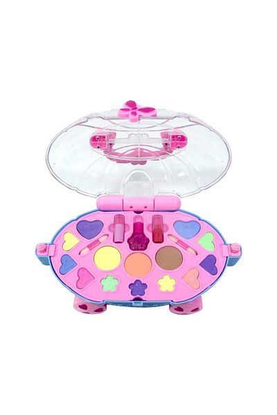 Tıfıl Toys Pink My Little Baby Trolley Makeup Beauty Set