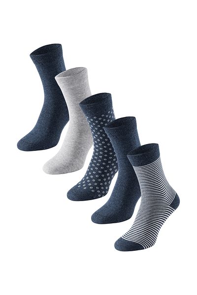 Schiesser Freizeitsocken 5er-Pack Cotton Fit