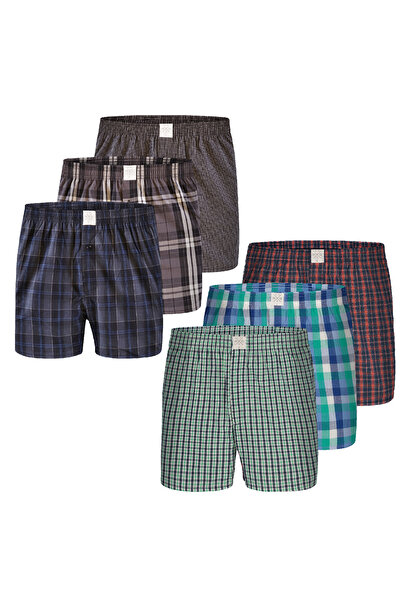 MG-1 Boxershorts Classics 6-Pack Unterhose Unterwäsche Boxershort Short