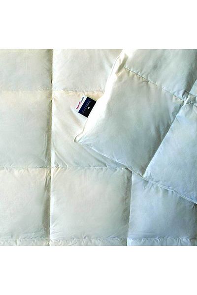 Homelux Emerald Duvet, 200x220 Cm, 100% Cotton, 30% Goose Down, 70% Goose Feathers, White