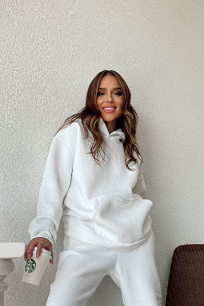 YAKAMEL Hanorac oversize casual pentru femei