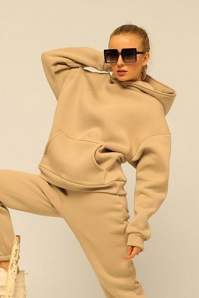 BayBayan Γυναικείο κομψό φούτερ Casual Oversize Basic