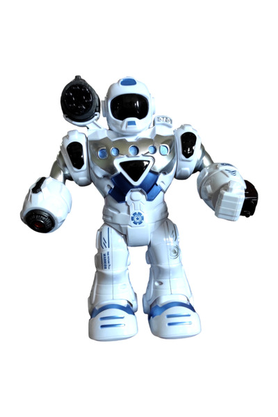 Tıfıl Toys Limon Oyuncak Pilli Işıklı Ok Atan Robot 827-1 Kırmızı