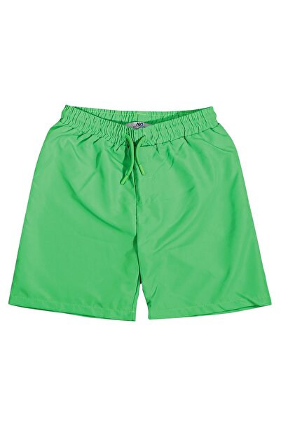 ASG TEKSTİL Pantaloni scurți pentru copii de culoare verde deschis
