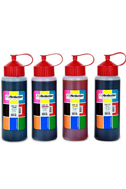 Perfection Brother Dcp T300 T310 T500 T510w Muadil Mürekkep Set 4x500ml.