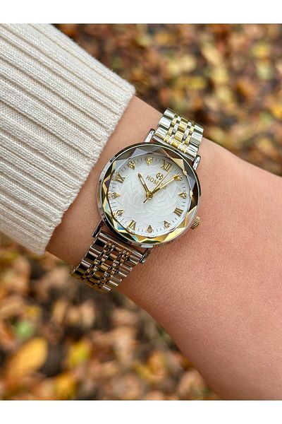 Homies Women's Wrist Watch Steel Band 2 Years Warranty