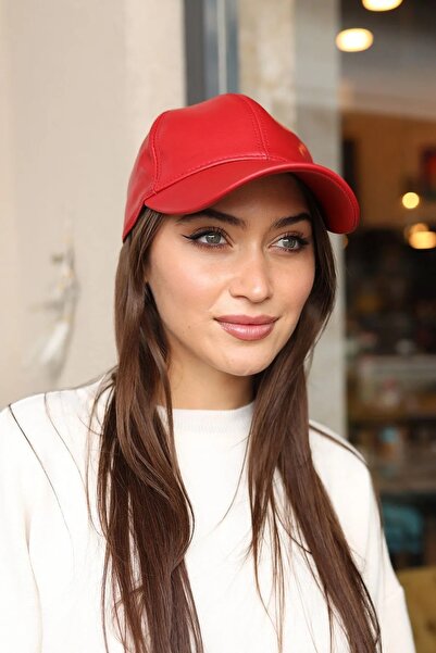 Fibula قبعة قبعة من الجلد الطبيعي