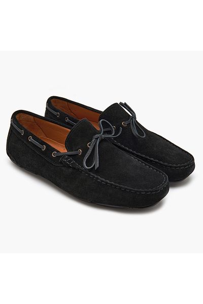 Desa Ανδρικό Suede Loafer Connor Black