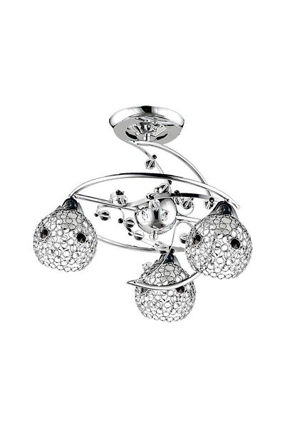 Homelux Candelabru Karmen, 3 Brate, 3xe27, Max. 60w, metal, crom