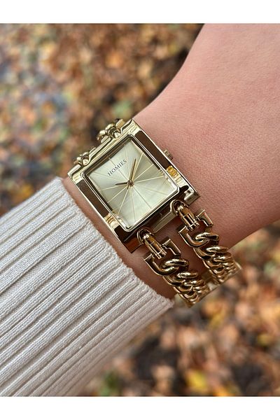 Homies Women's Wrist Watch Steel Band 2 Years Warranty