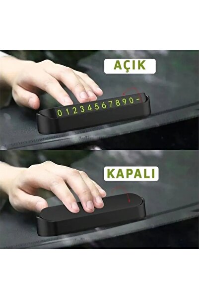 Mabs Tech جهاز ترقيم هواتف السيارات للركن مع خاصية الفتح والإغلاق - يثبت على ...