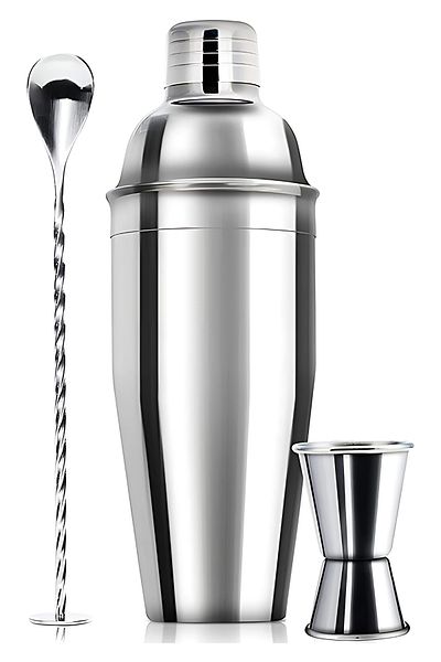 vosco 3 Piece Cocktail Shaker Set