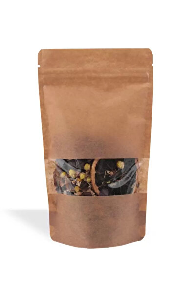 DOYPACK Kraft Pencereli Kilitli 16*27 (50 ADET)