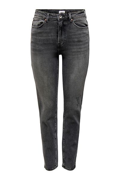 ONLY Pantaloni din denim lycra de culoare gri 15259634
