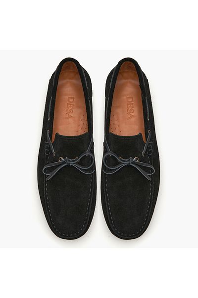 Desa Ανδρικό Suede Loafer Connor Black