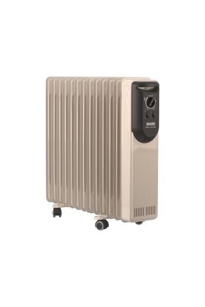 Mark 2500W Eco-Friendly 13-Fin Corded Electric Oil Filled Heater