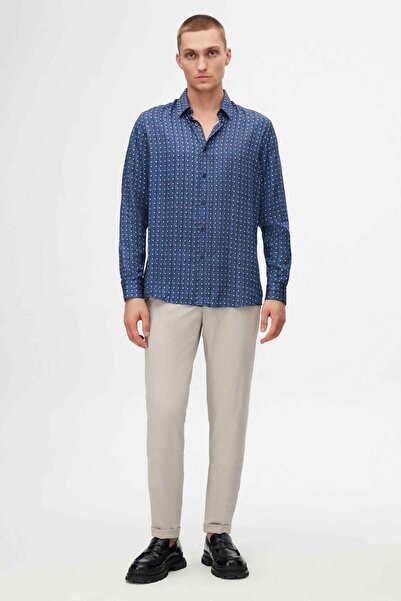 Tween Slim Fit Indigo Gömlek