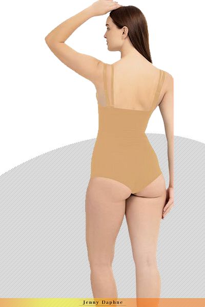 Jenny Daphne Underbust Bady Corset with Non-Marking Snaps on Our Laser Cutting - 8005