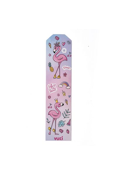 VUKİ Χάρτινος σελιδοδείκτης με μοτίβο Flamingo