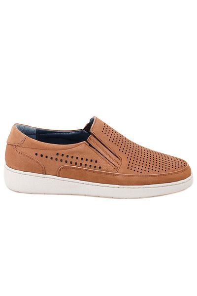 Desa Ανδρικά δερμάτινα casual παπούτσια Aubin Brown