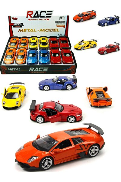 BYCEGU 36975 RÜZGAR KANATLI ÇEK BIRAK OYUNCAK METAL SPOR ARABA BİR ADETTİR