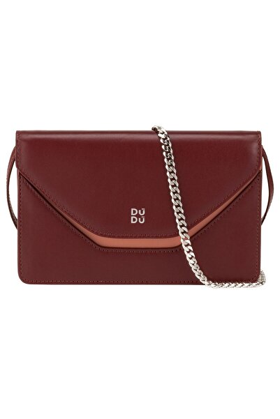 DUDU Umhängetasche Leder 19 cm