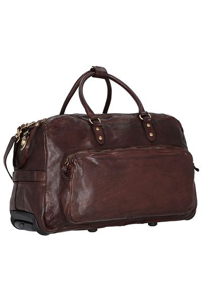 Campomaggi 2 Rollen Reisetasche Leder 57 cm