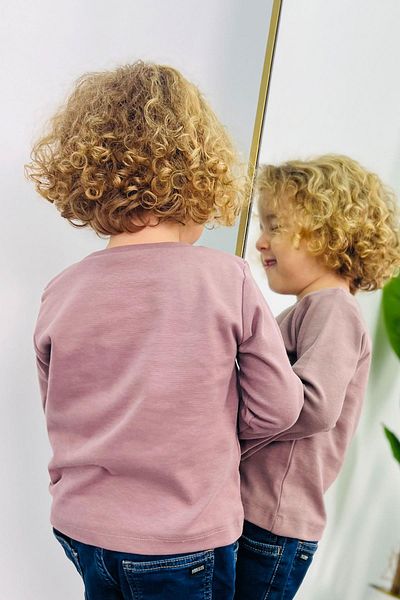 Breeze 1-4 Years Boy Mink Long Sleeve T-Shirt
