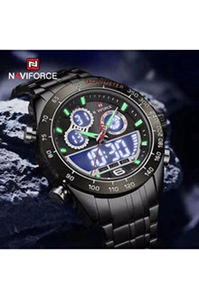 Naviforce Digital Analog Alarm Sports Men's Wrist Watch