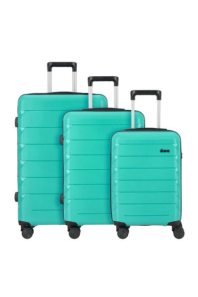 D&N Travel Line 4100 4 Rollen Kofferset 3-teilig