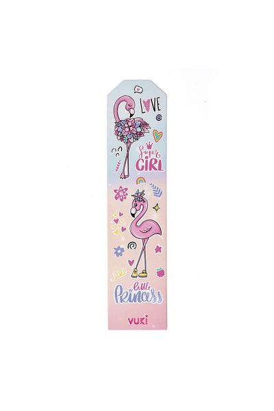 VUKİ Χάρτινος σελιδοδείκτης με μοτίβο Flamingo