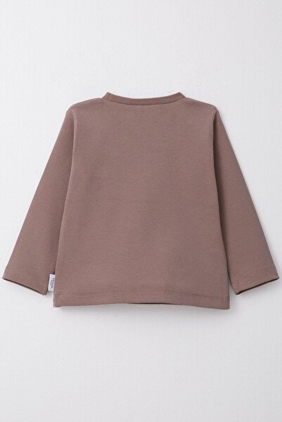 Breeze 1-4 Years Boy Mink Long Sleeve T-Shirt