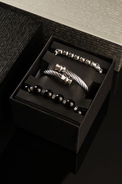 JORG ZENN Jz2830 Men's Bracelet Set