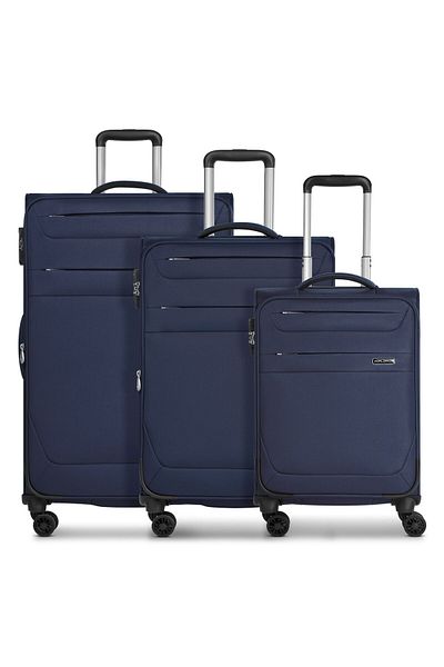 Worldpack Chicago 4 Rad Kofferset 3-teilig mit Dehnfalte