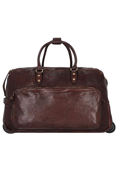 Campomaggi 2 Rollen Reisetasche Leder 57 cm