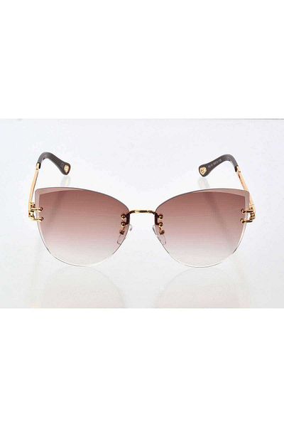 sedustore Women's Luxury Brown Colored Glass Sunglasses - Fashion Eyewear
